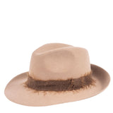 Chapeau feutre - ruban Mohair