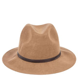 Chapeau feutre - lien cuir