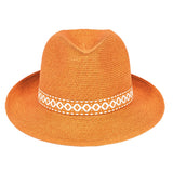 Chapeau papier - ruban étroit