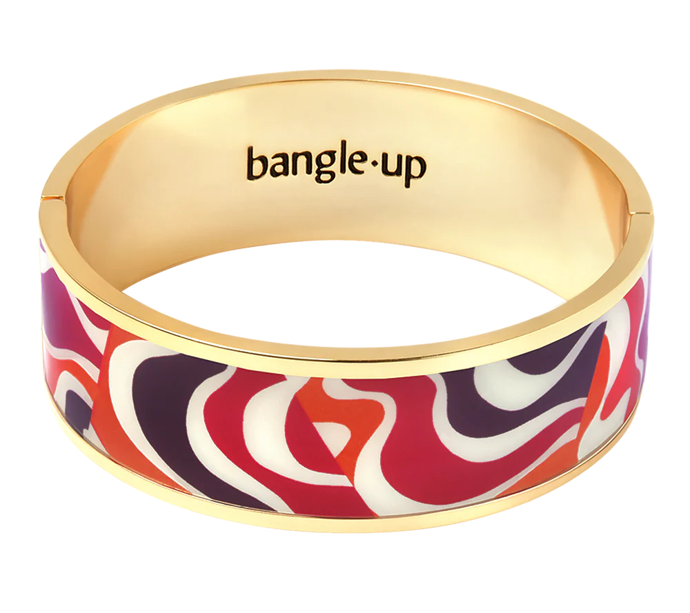Bijoux - bracelet rosalia bangle up  rouge salsa
