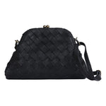 Sacoche pernilla 100% cuir noir - The Moshi