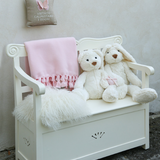 Couverture polaire franges