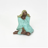 Crèche de Noël Sainte Famille en bronze