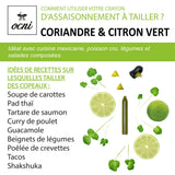 Assaisonnement à tailler - Citron vert & Coriandre