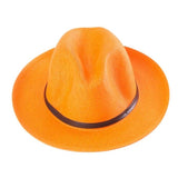 Chapeau en papier - lien cuir