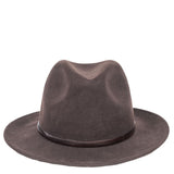 Chapeau feutre - lien cuir