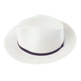 Chapeau en papier - lien cuir