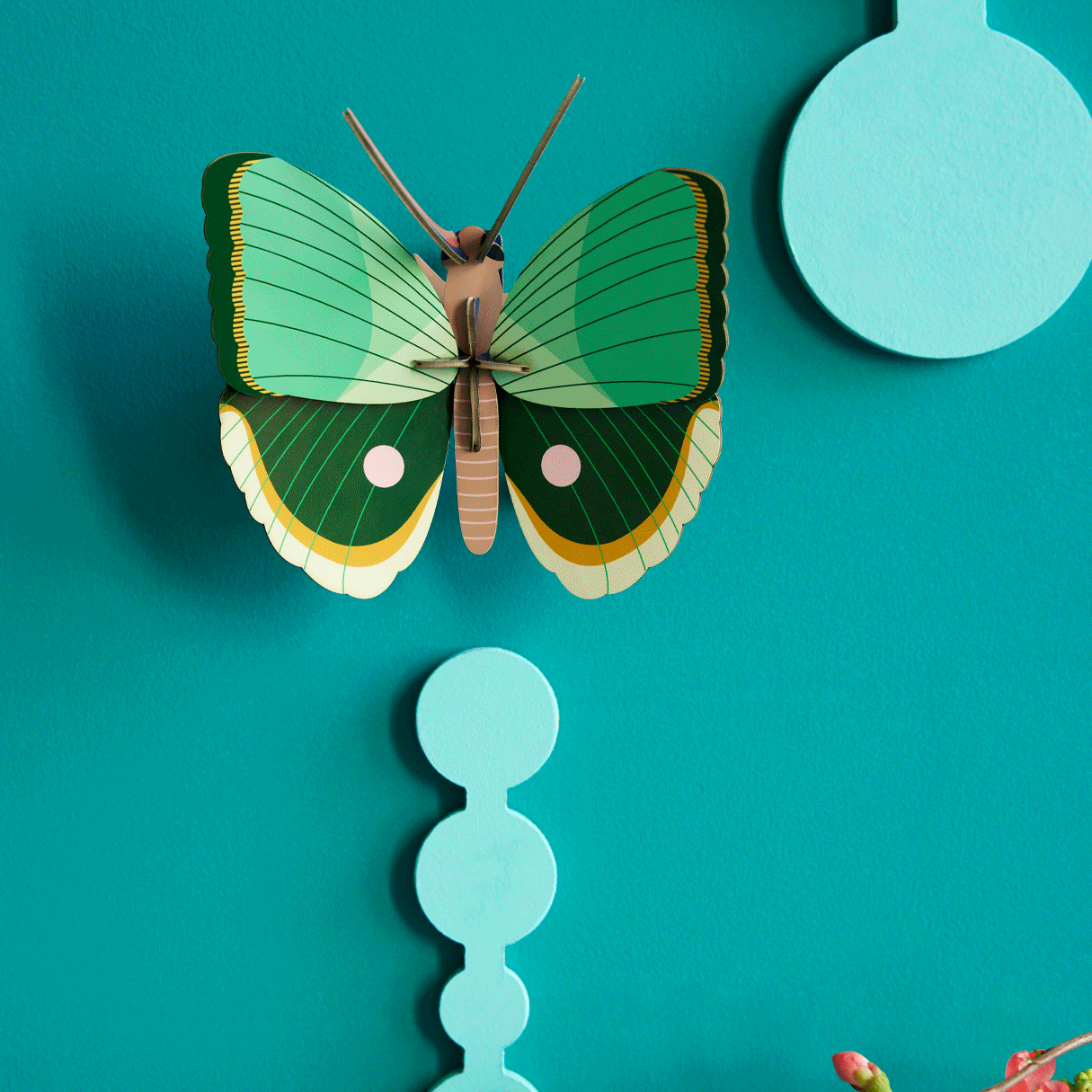 Fern striped butterfly - studio roof