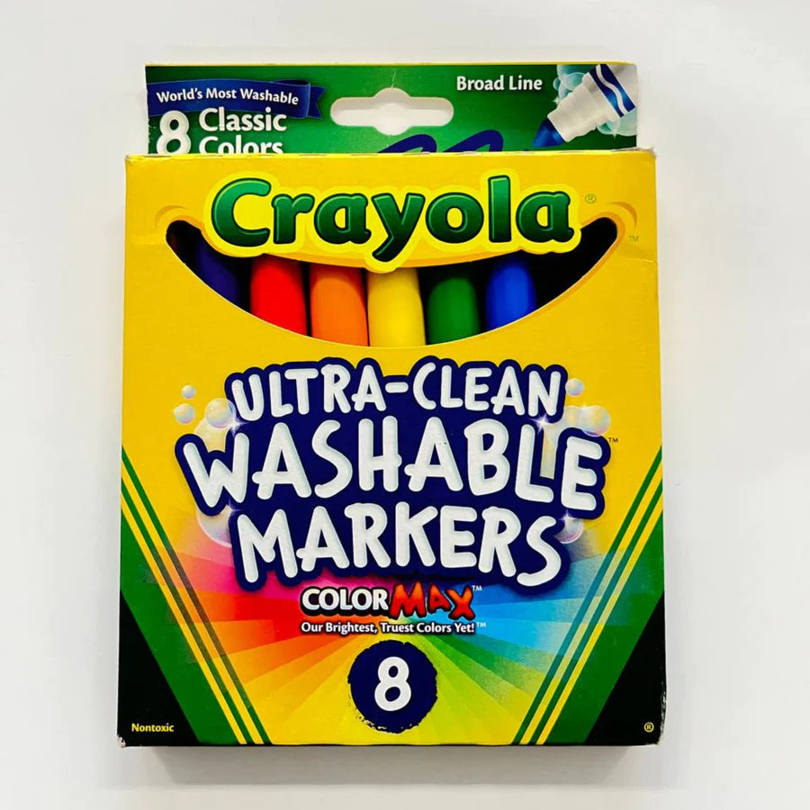 Les drôles de bouilles - set de 8 feutres pour coloritable
