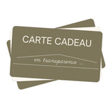 Carte cadeau Boutique