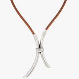 Collier Détournement cuir