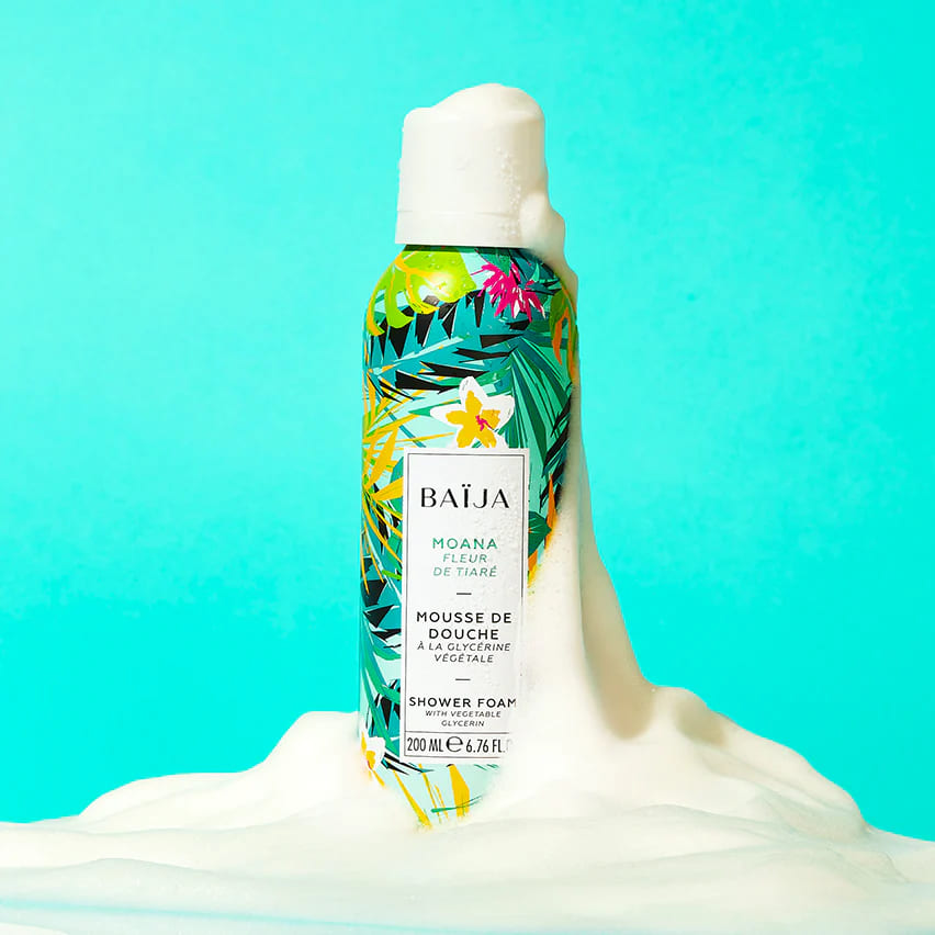 mousse de douche moana - baija