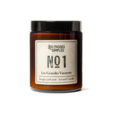 Bougie n°1 - Les Grandes Vacances