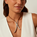 Collier Détournement cuir