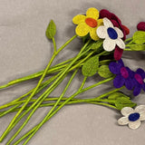 Fleur en raphia
