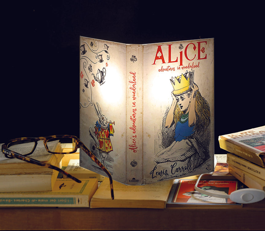 Décoration, luminaire - Art Frigo Italy, Abat-Book Alice aux pays des merveilles