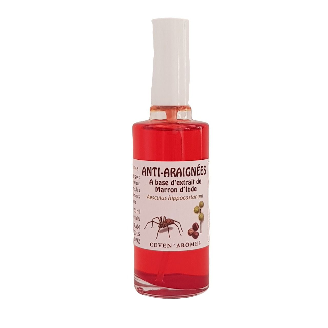 spray anti araignée marron d'inde - ceven aromes