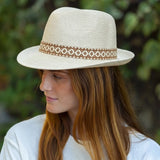 Chapeau papier - ruban étroit