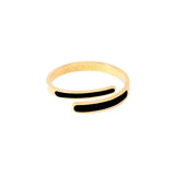 bague tara noir - bangle up