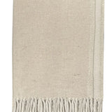 Plaid double face en laine recyclé