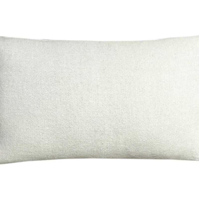 Coussin rectangulaire en laine recyclée
