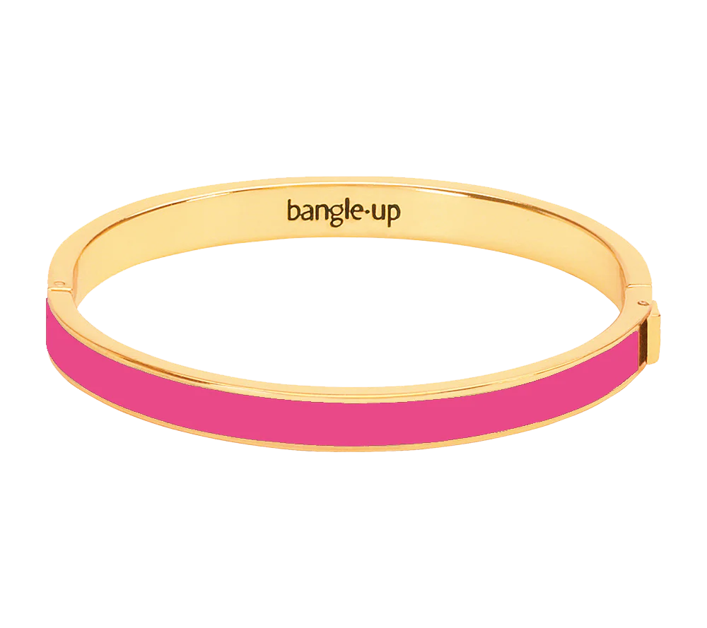 bracelet 0,7 bangle up  framboise