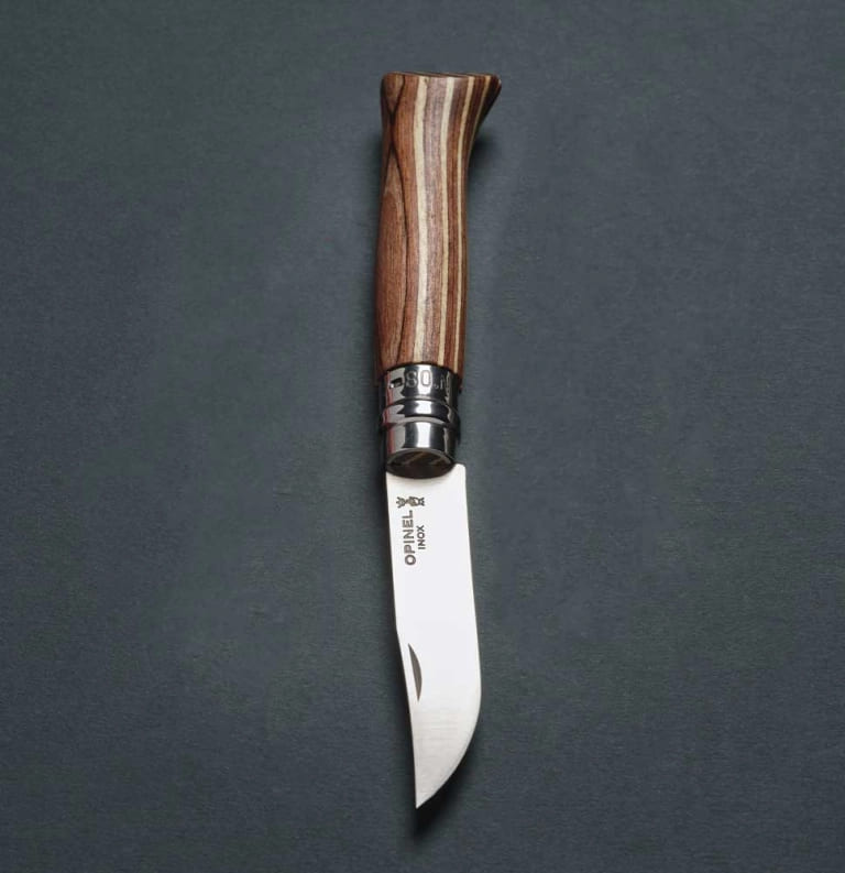 COUTEAU n°8 en bouleau lamellé - Opinel