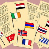 A qui sont ces drapeaux ?