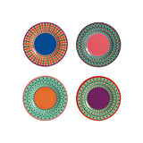 Lot de 4 assiettes à dessert - Melamine