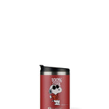 Split pink insulated mug