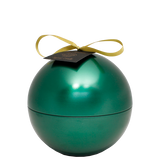 Green Christmas ball candle