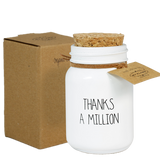 Bougie "Thanks a million"