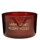 Bougie "Warm wishes"