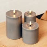 LED candle - Gray