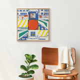 Tableau Décoratif en Bois - Villa