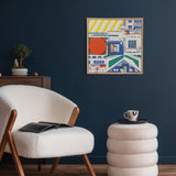 Tableau Décoratif en Bois - Villa