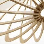 décoration, luminaire suspension rif rolling bois brut