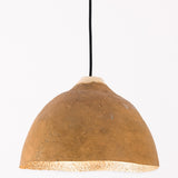 décoration, luminaire suspension mahatsara papier recyclé or