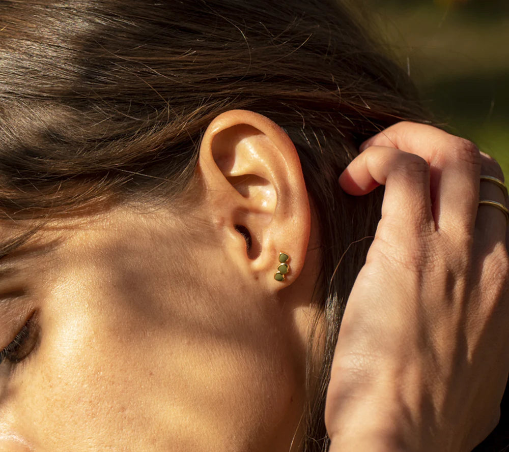 bijoux, bangle up boucle d'oreilles lumi