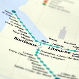 Plan de métro du Vignoble de France