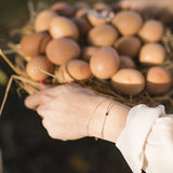 bijoux, bracelet collier Prague avec petite perle de couleur, bijoux l'eggstra