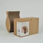 Vase carton recyclé - Classique