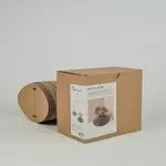 Vase carton recyclé - Ovale