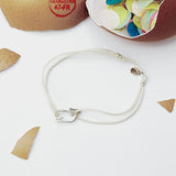 Bracelet coulissant baleine vanille kids - l'eggstra