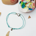 bijoux enfant, bracelet coulissant bleu turquoise, dinosaure, l'eggstra