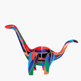 Dinosaure diplodocus - jouet en carton recyclé pour enfant - studio roof