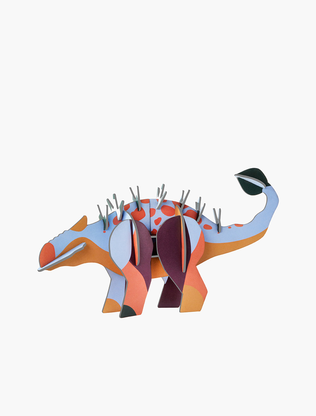 Dinosaure Ankyl - jouet en carton recyclé pour enfant - studio roof