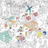 Giant poster à colorier