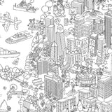 Giant poster à colorier