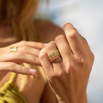 Bijoux, bague bangle up, bague fine